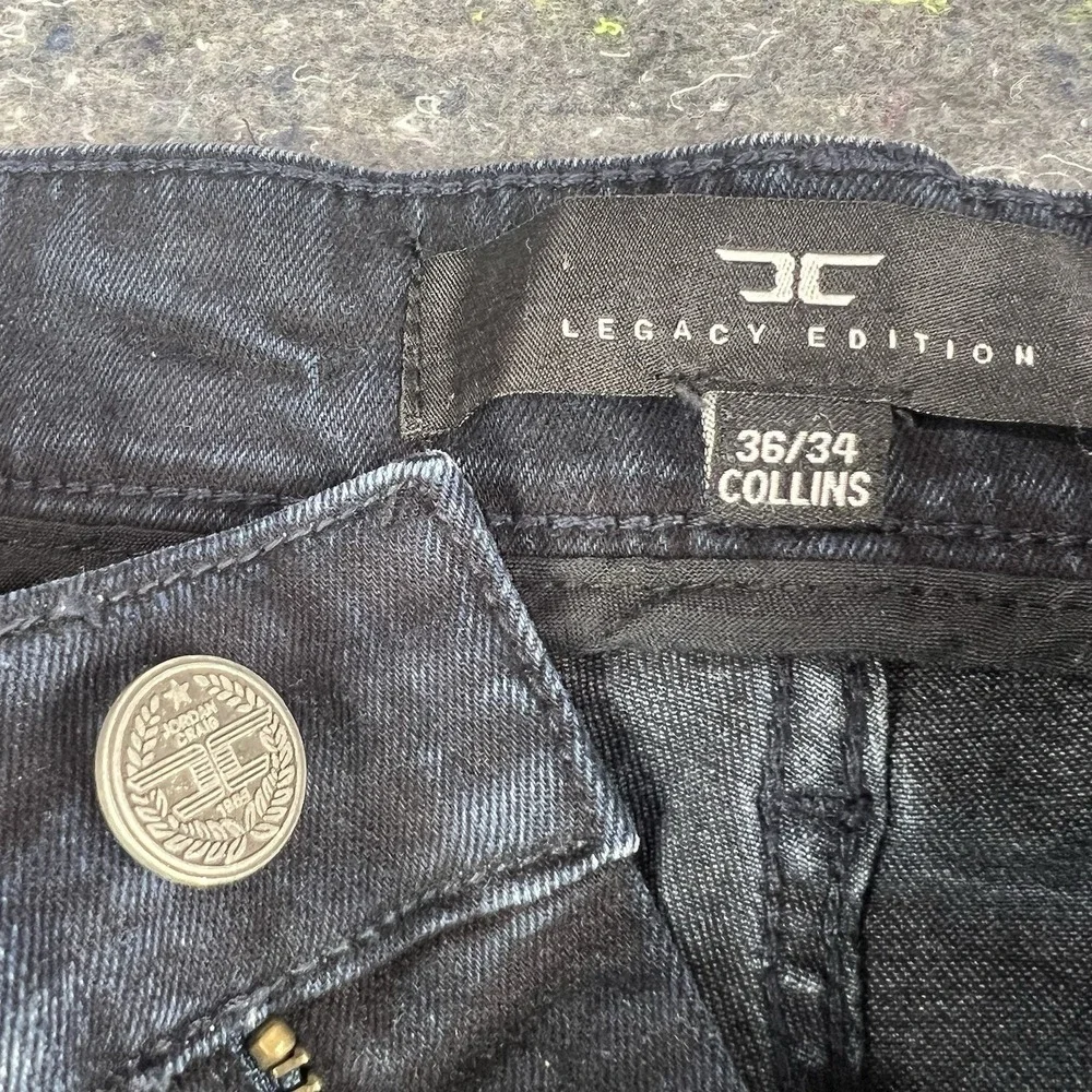Jordan Craig Collins Legacy Edition Jeans Men's 36x34 Black Denim Used